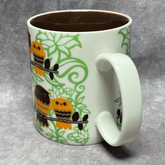 Ceramic Owl Mug 16oz With Colorful Owl Design For Tea & Coffee Lovers - Picture 6 of 10